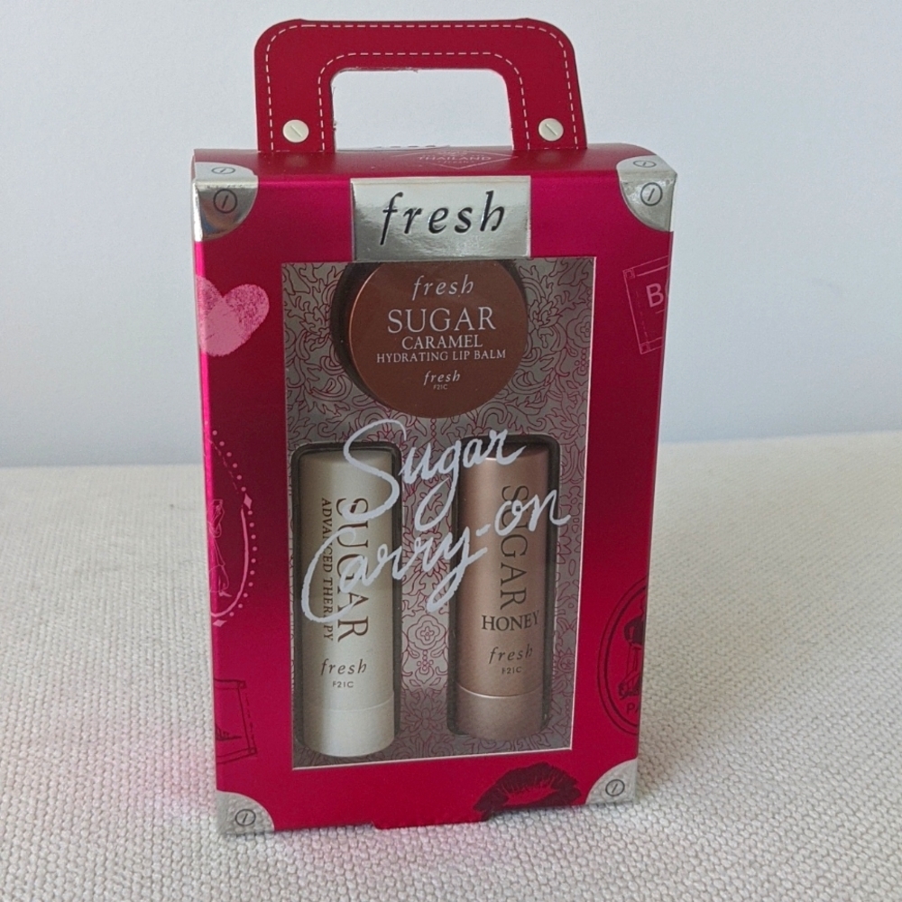 Fresh Sugar Carryon Lip balm set